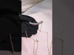 الماس طلای 18 عیار واقعی از طرح های مدرن جواهرات برای بازار لوکس