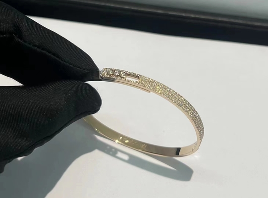 جشن سالگرد 18K طلا الماس جواهرات ابرکلون جواهرات VVS الماس